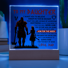 To My Daughter Skies – Acrylic Square